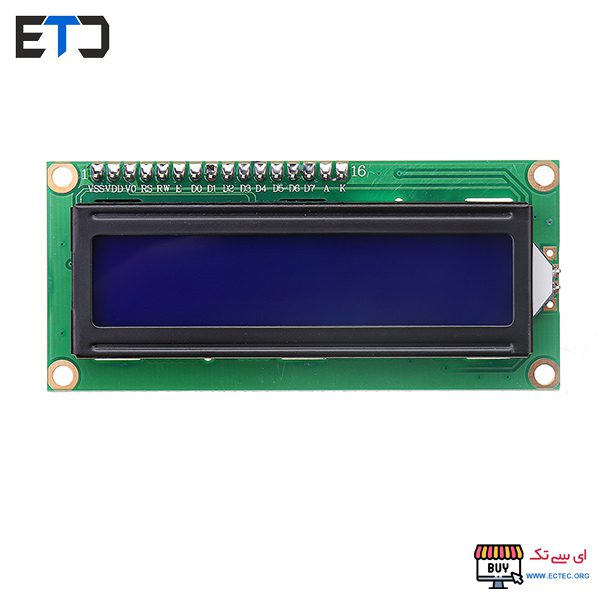 LCD کاراکتری 16*2 آبی