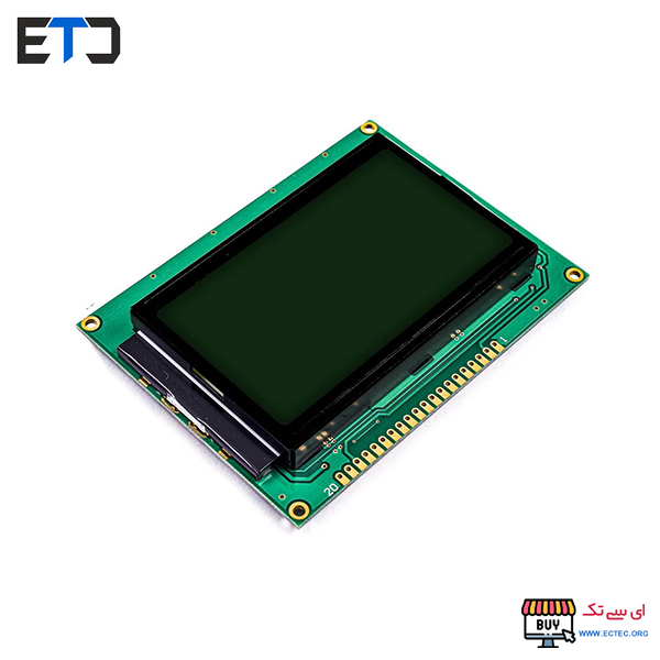 LCD گرافیکی 64x128 با بک لایت سبز