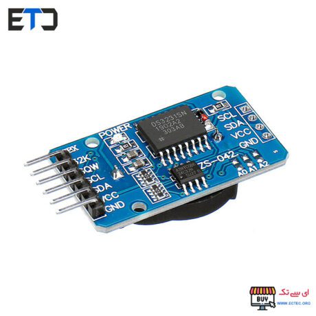 ماژول ساعت فوق دقیق DS3231 با رابط I2C