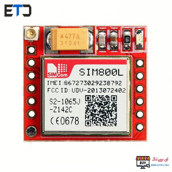 قیمت و خرید ماژول SIM800L GPRS GSM با سوکت SIM CARD
