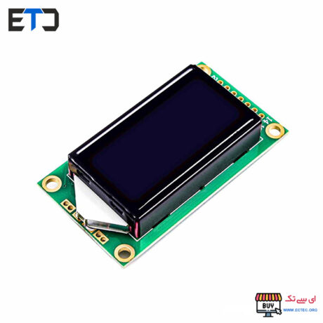 LCD ال سی دی کاراکتری 2*8 بک لایت آبی