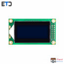 LCD ال سی دی کاراکتری 2*8 بک لایت آبی