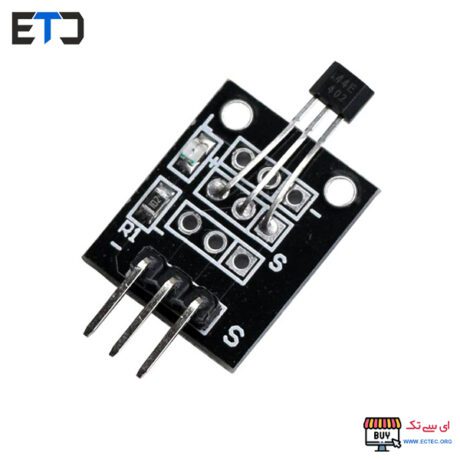 ماژول سنسور اثر هال آنالوگ Analog Hall Sensor Module 49E