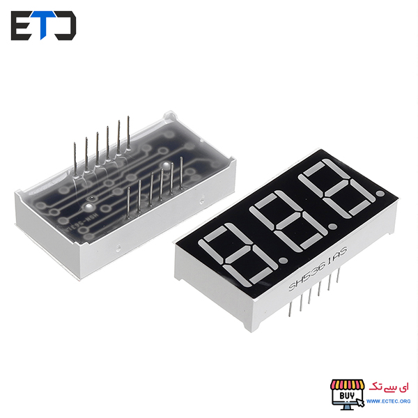 سون سگمنت 3 دیجیت 0.56 اینچ کاتد مشترک