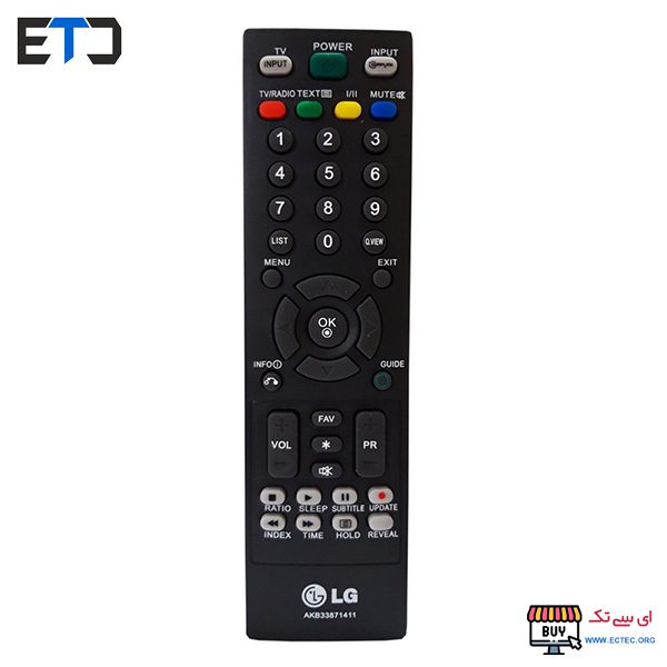 ریموت کنترل تلویزیون ال جی LG AKB33871411