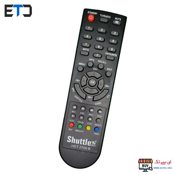 ریموت کنترل گیرنده دیجیتال شاتل SHUTTLE 2700