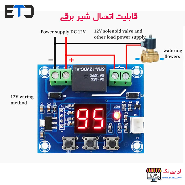 ماژول سنجش و کنترلر رطوبت خاک XH-M214