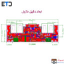 ماژول ساخت پاوربانک دارای Type-C و دو خروجی USB مدل LX-LBU2C