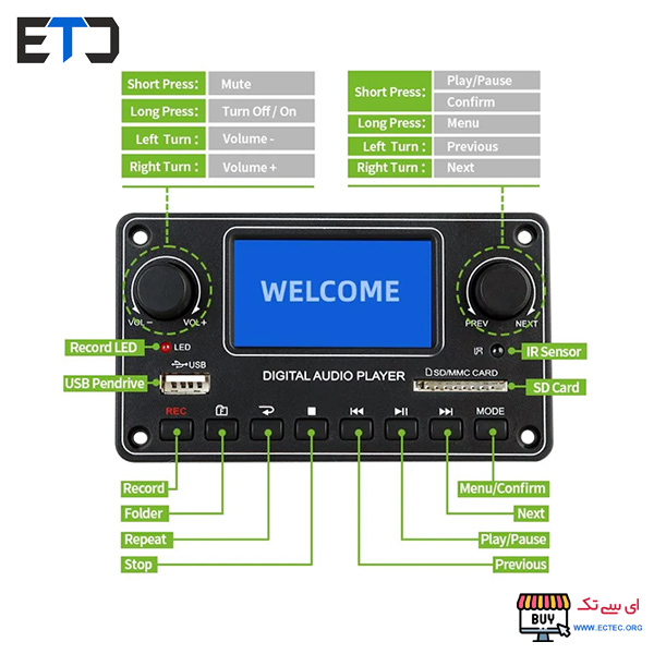 ماژول فلش خور حرفه ای تندا TENDA TDM157