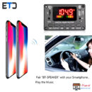 ماژول MP3 PLAYER بلوتوثی آمپلی فایر 2X40W ولوم دار KH-G021